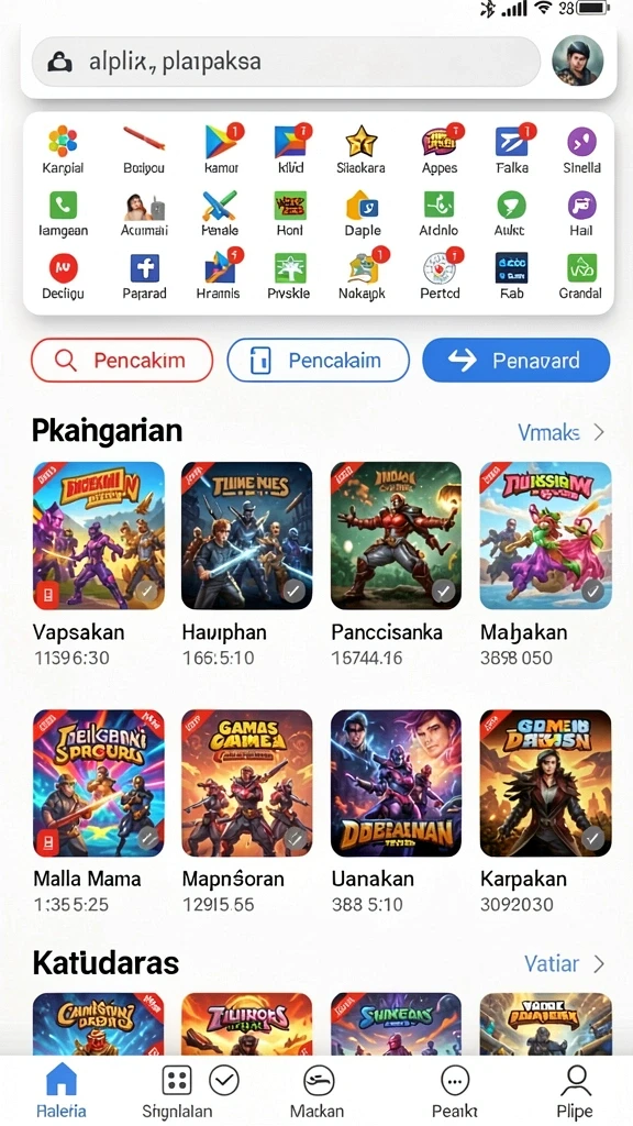 8qr - Karakter-karakter unik yang bisa dipilih dalam permainan.