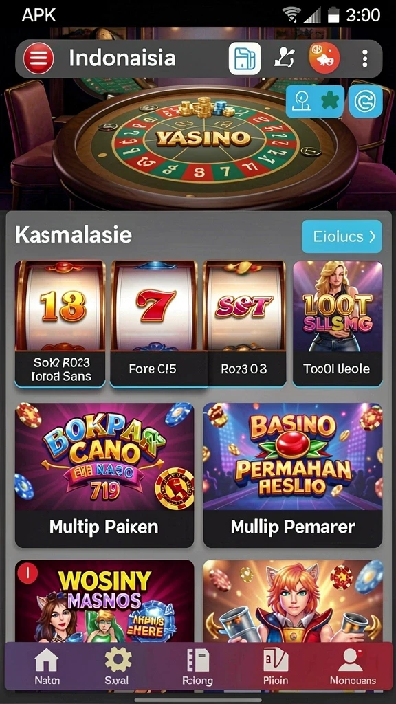 cacor78 - Tampilan awal yang menarik dan mengundang.