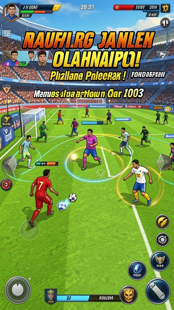 id098 - Screenshot menampilkan mode multiplayer yang seru.