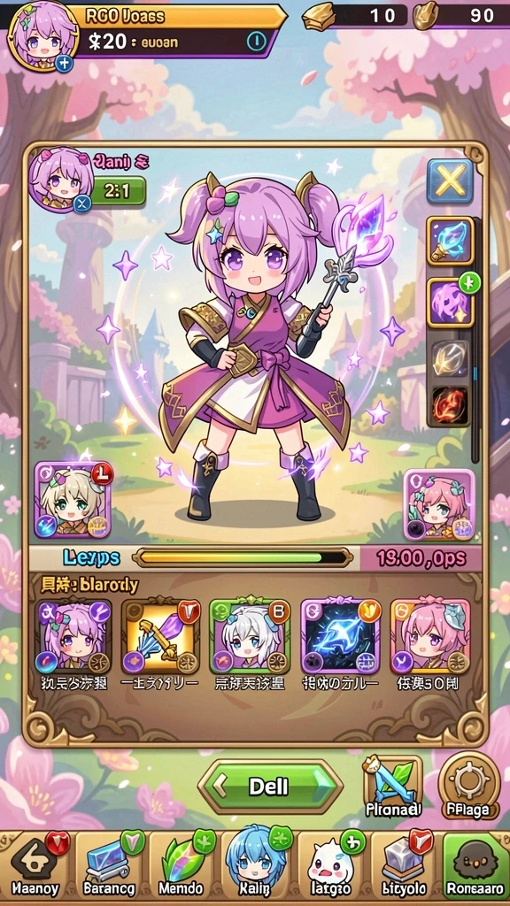 idrrp - Screenshot 2 memperlihatkan tampilan menu dengan berbagai pilihan level.