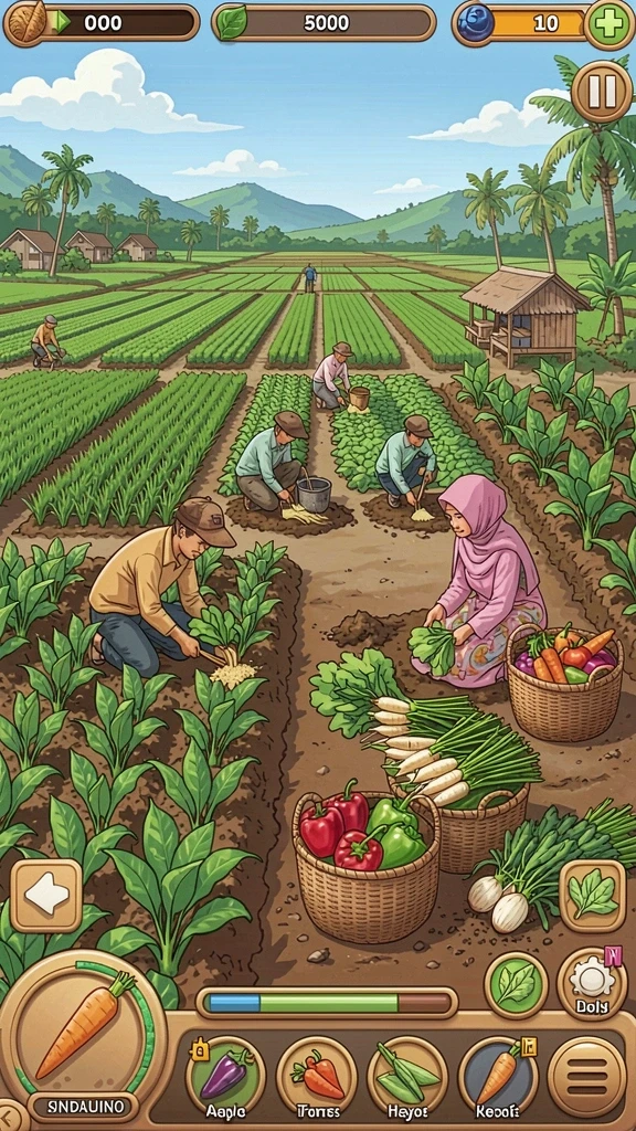 idrrp - Screenshot 3 menunjukkan interaksi antar pemain dalam mode multiplayer.