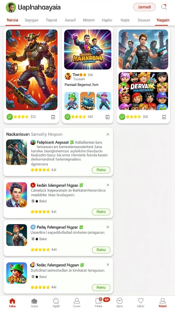 lion4d - Tampilan antarmuka yang menarik dan intuitif.