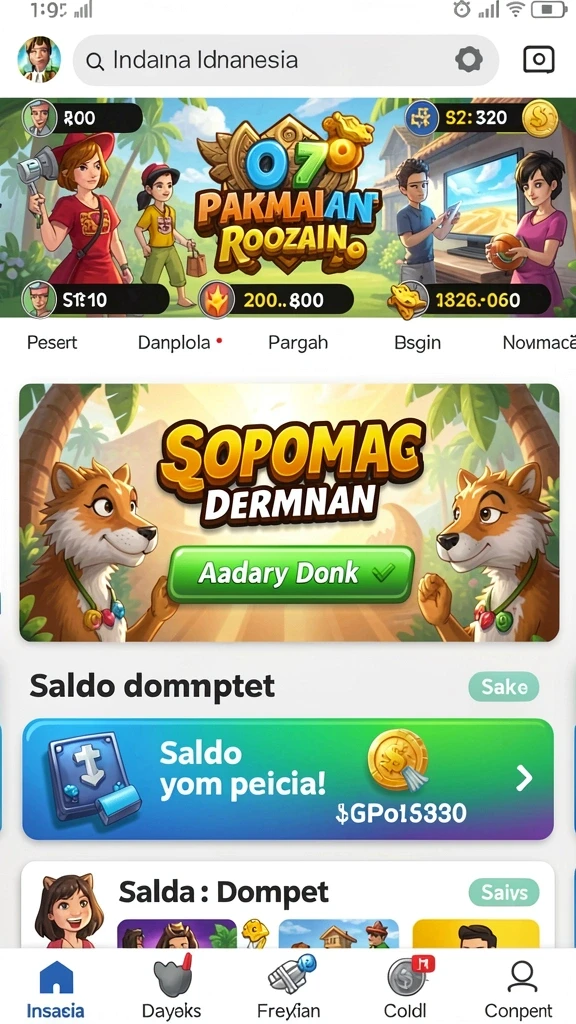 lion4d - Level menantang dengan berbagai rintangan seru.