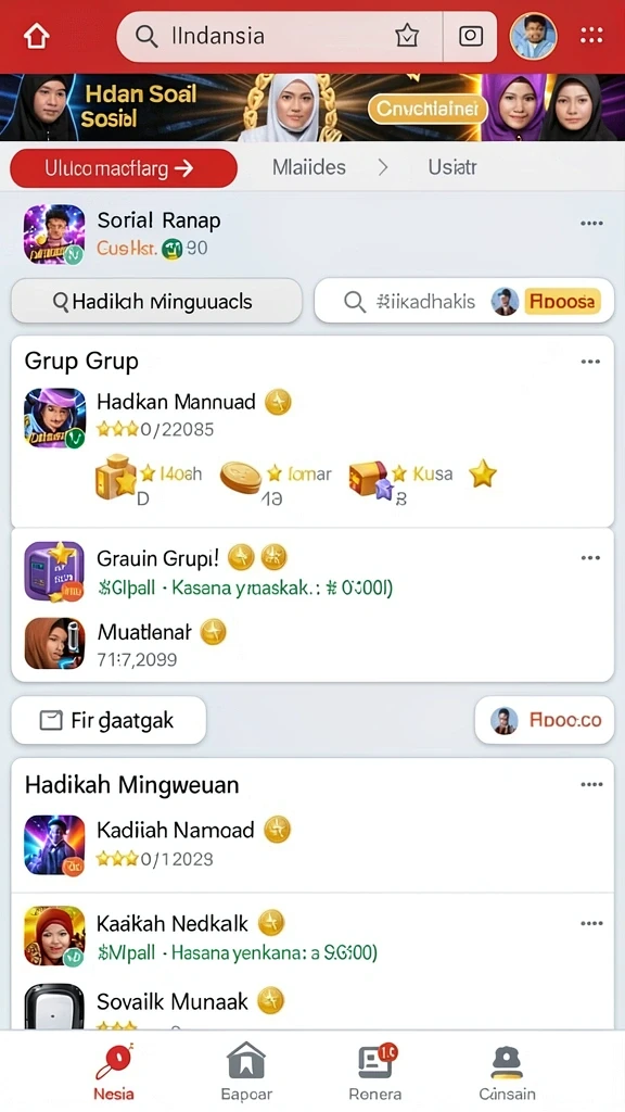 lion4d - Fitur kustomisasi karakter yang unik dan menarik.