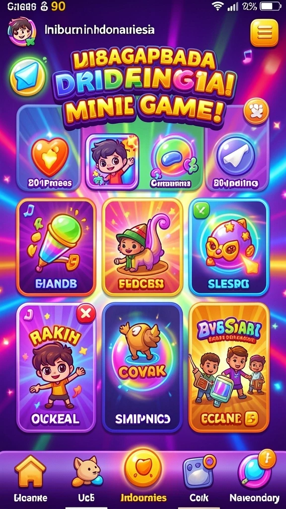 nagawin - Screenshot menggambarkan interaksi sosial dalam permainan.